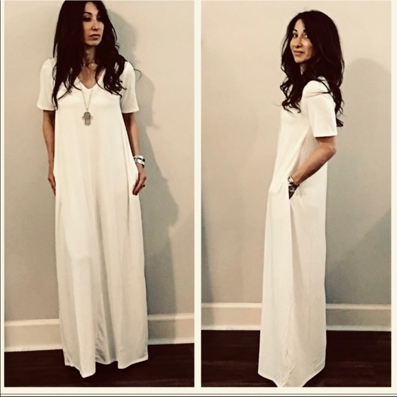 Favorite Loose fit long side pocket maxi dress - Picture 6 of 7